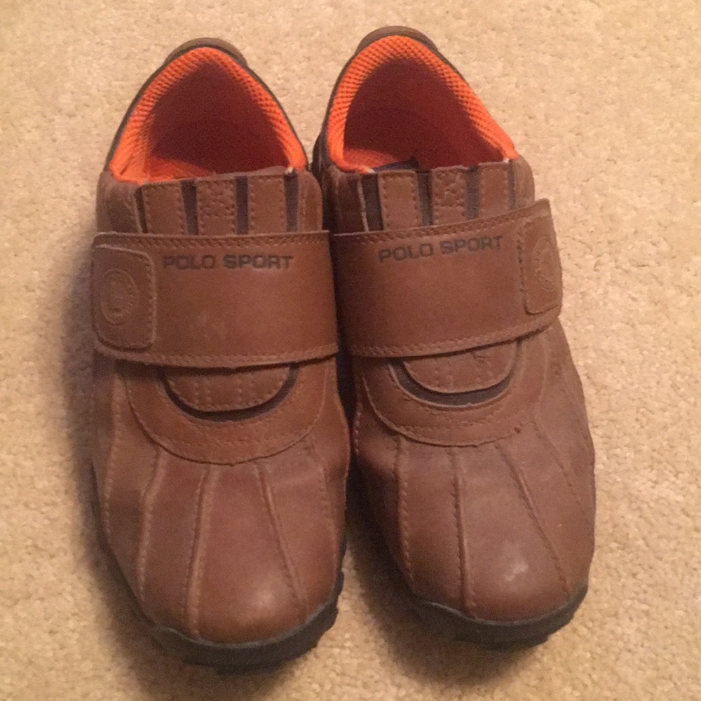 Polo sport leather shoes